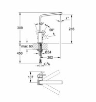 GROHE EUROCUBE COCINA